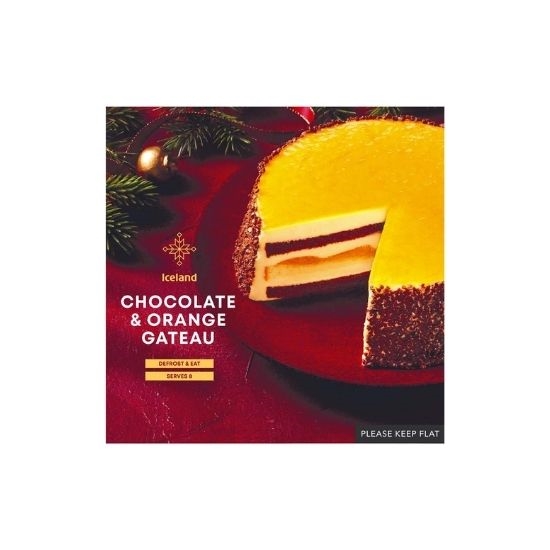 Picture of ICELAND CHOCLATE ORANGE CHHESECAKE